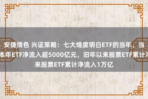 安捷情色 兴证策略：七大维度明白ETF的当年、当今和改日，本年ETF净流入超5000亿元，旧年以来股票ETF累计净流入1万亿