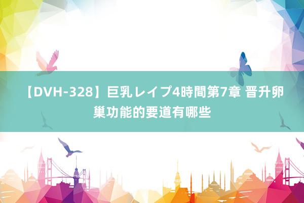 【DVH-328】巨乳レイプ4時間第7章 晋升卵巢功能的要道有哪些